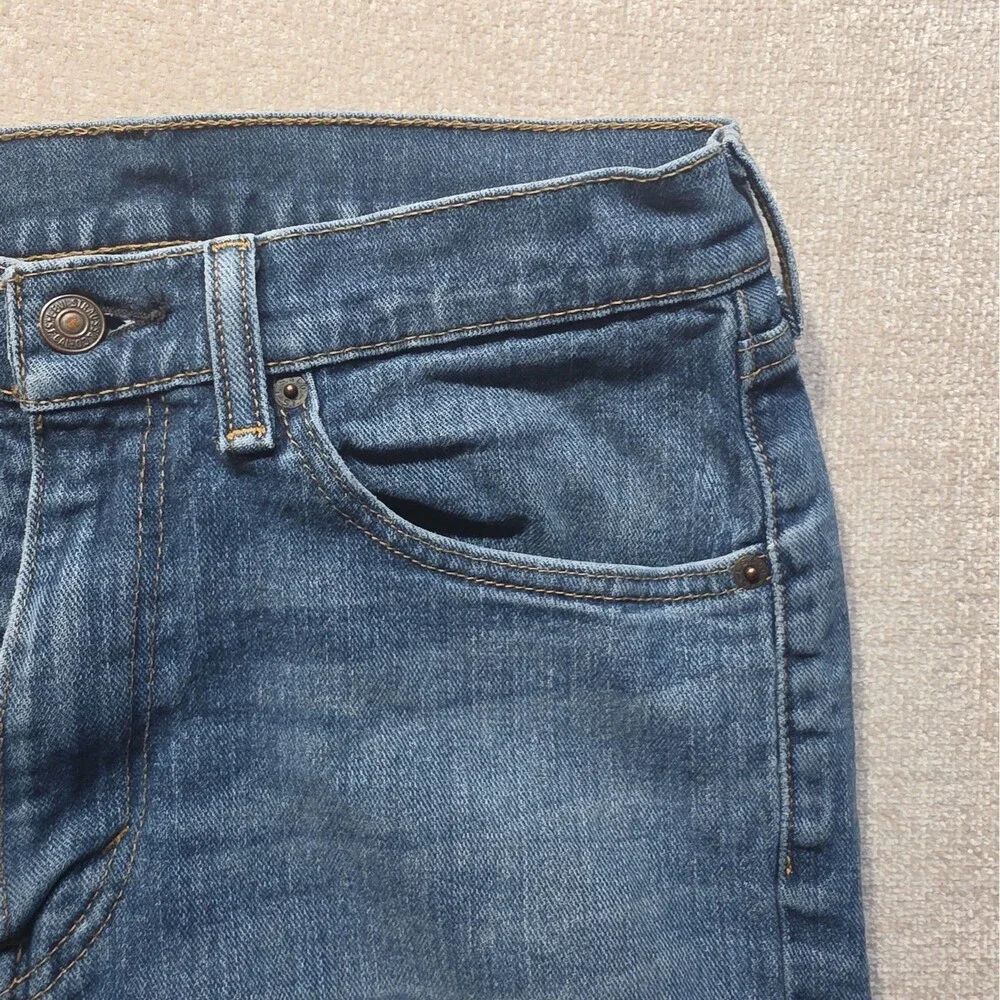 Levi's 505 Men Jeans Blue Denim Straight Mid Rise Size 32 x 30